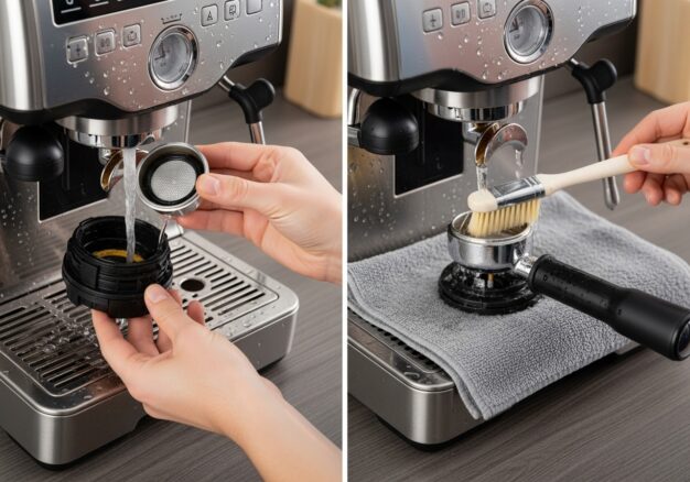 Brühgruppe reinigen leicht gemacht