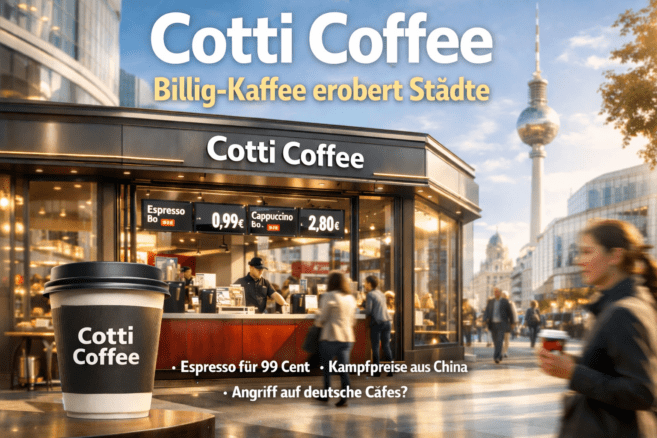 Cotti Coffee: Billig-Kaffee erobert Städte
