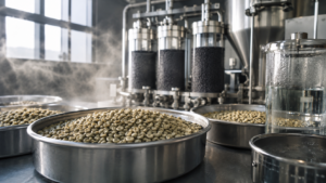 Kaffee entkoffeinieren: Verfahren, Restkoffein und Qualitätsunterschiede [Bildinhalt mit KI erstellt]