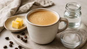 Keto Kaffee: Das perfekte Rezept für Fokus & Fettverbrennung [Bildinhalt mit KI erstellt]