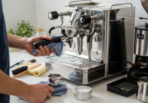 Siebträgermaschine reinigen leicht gemacht