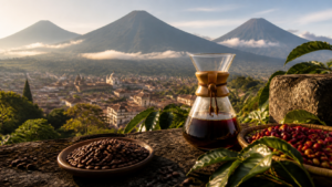 Antigua-Kaffee aus Guatemala: Geschmack & Zubereitung [Bildinhalt mit KI erstellt]