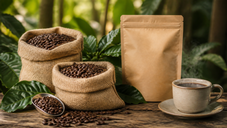 Bio-Kaffee online kaufen – Nachhaltiger Genuss mit jedem Schluck [Bildinhalt mit KI erstellt]