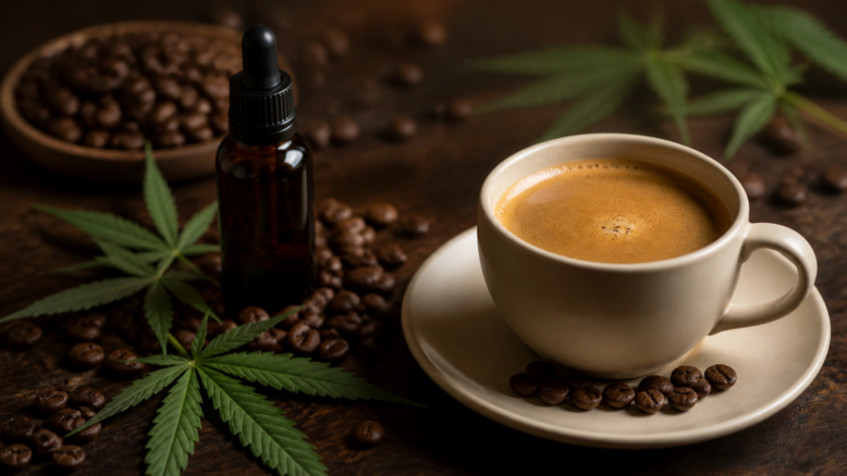 CBD-Kaffee: Eine harmonische Symbiose für Körper und Geist [Bildinhalt mit KI erstellt]
