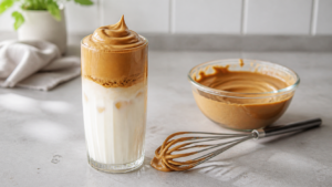 Dalgona Kaffee Rezept und Anleitung [Bildinhalt mit KI erstellt]