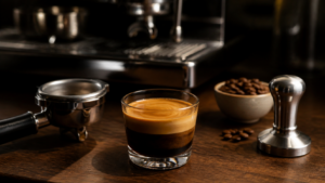 Espresso Crema: So gelingt die perfekte Schaumkrone [Bildinhalt mit KI erstellt]
