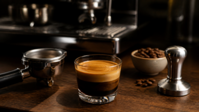 Espresso Crema: So gelingt die perfekte Schaumkrone [Bildinhalt mit KI erstellt]