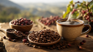Harrar Kaffee: Geschmack, Herkunft und woran du ihn erkennst [Bildinhalt mit KI erstellt]
