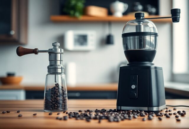 Kaffeemühle - Hand oder elektrisch? Vor- und Nachteile im Vergleich