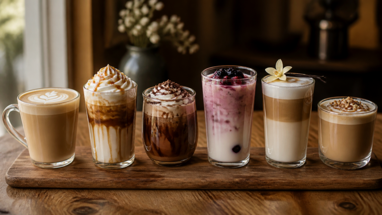 Latte-Sorten entdecken: 8 beliebte Varianten und wie sie wirklich schmecken [Bildinhalt mit KI erstellt]