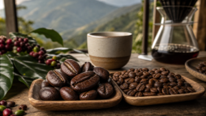 Pacamara Kaffee: Herkunft, Geschmack und was die Riesenbohne besonders macht [Bildinhalt mit KI erstellt]