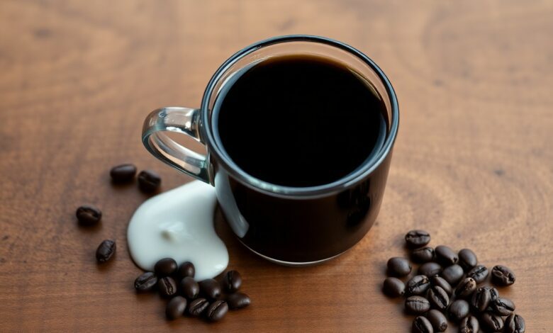 Schwarzer Kaffee